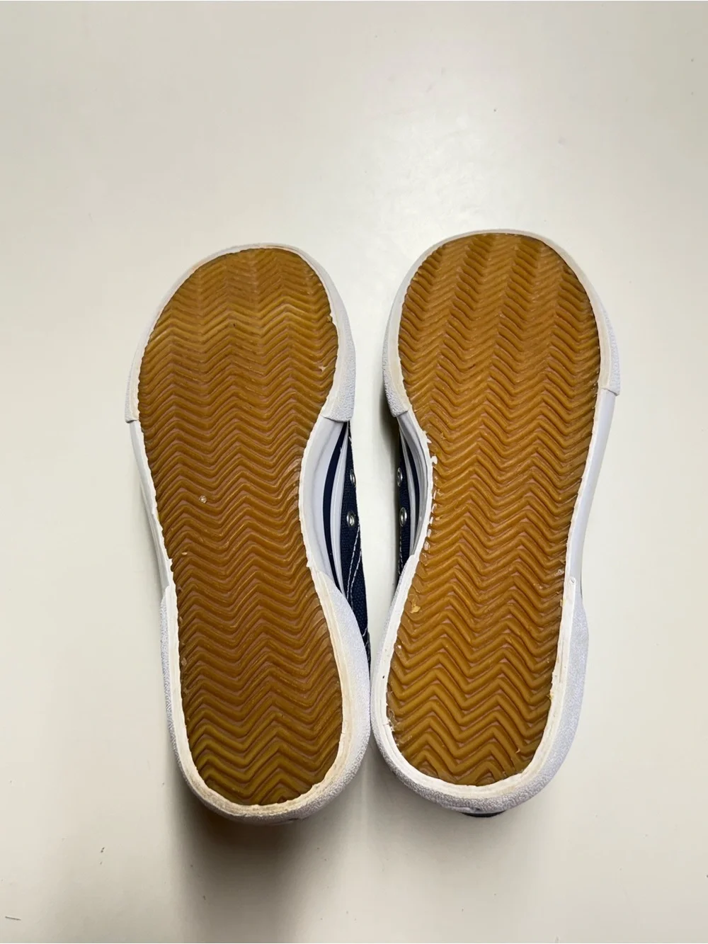 Nike Women’s Canvas Low Top Sneakers Blue White Lace-Up Casual Size 6 Pre owned